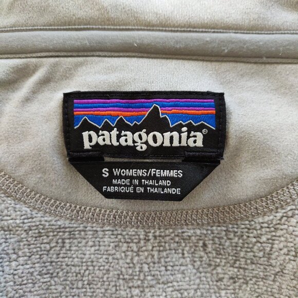 Patagonia Women's Bulger Vogel Gray Thumbhole Sweater Jacket - S, Full-Z… - Picture 6 of 7